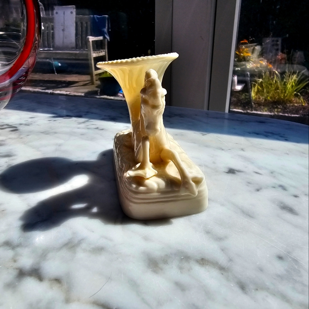 Water horse cream color by Belleek